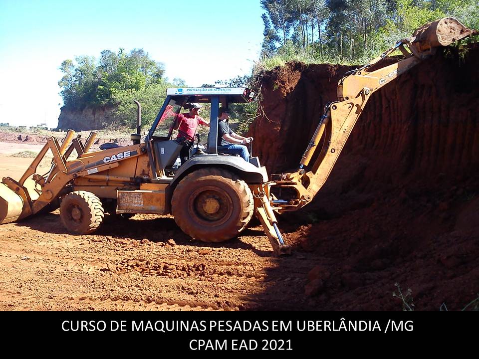 AULAS DO CPAM MAQUINA PESADAS !